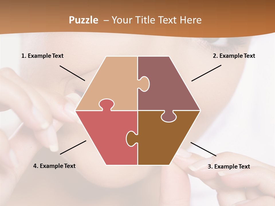 Healthcare Brunette Attractive PowerPoint Template