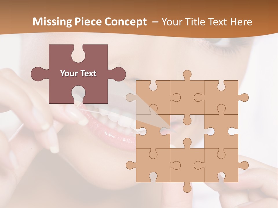 Healthcare Brunette Attractive PowerPoint Template