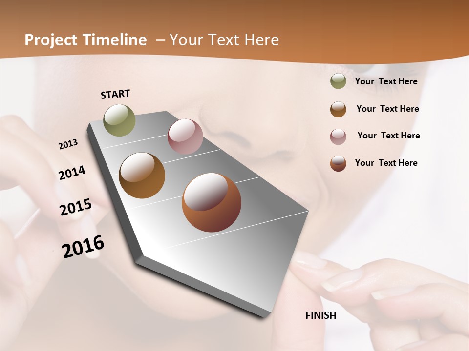 Healthcare Brunette Attractive PowerPoint Template