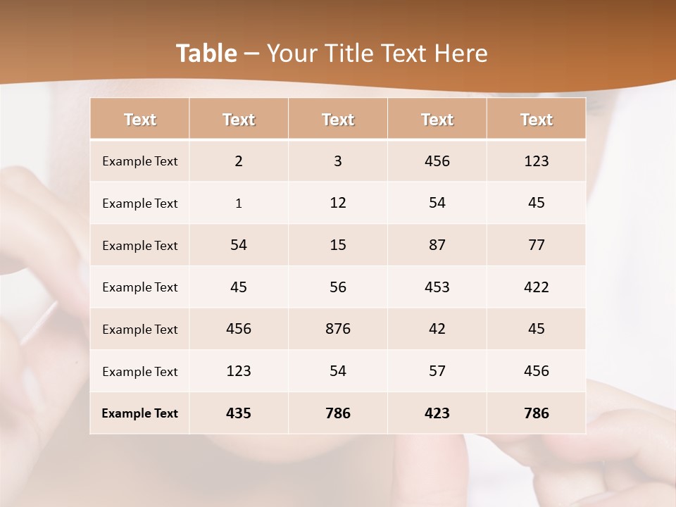 Healthcare Brunette Attractive PowerPoint Template