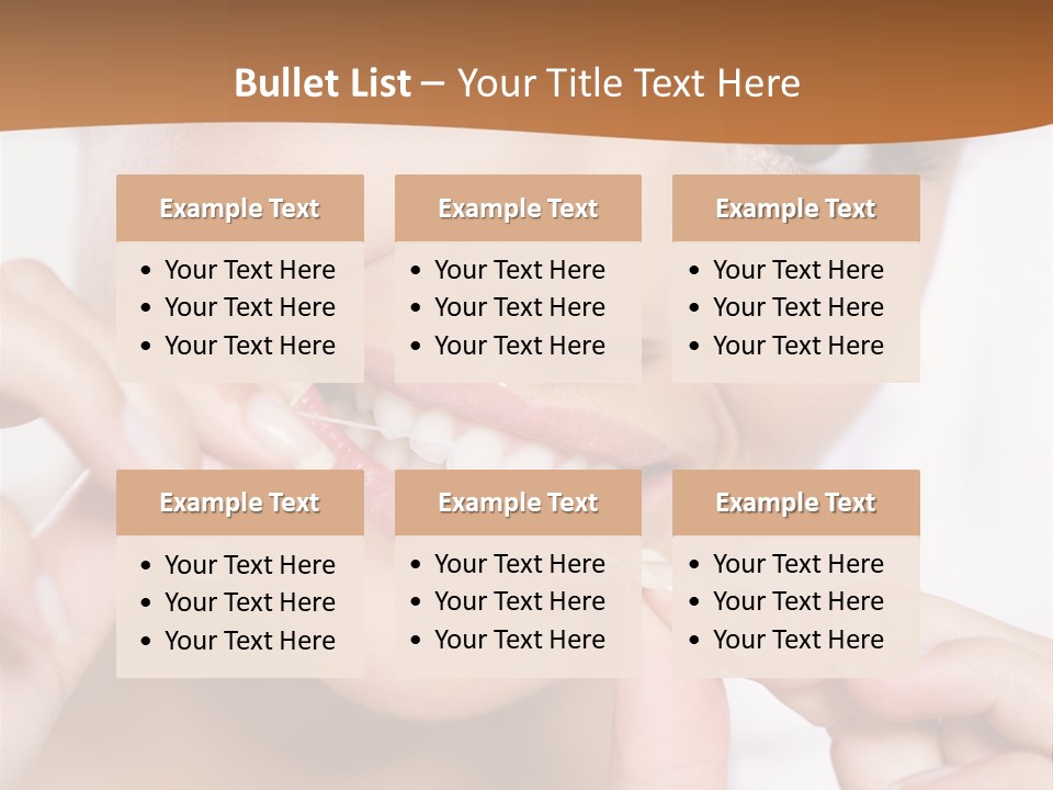 Healthcare Brunette Attractive PowerPoint Template