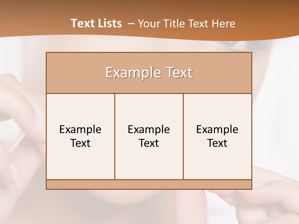 Healthcare Brunette Attractive PowerPoint Template