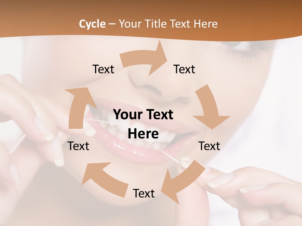 Healthcare Brunette Attractive PowerPoint Template