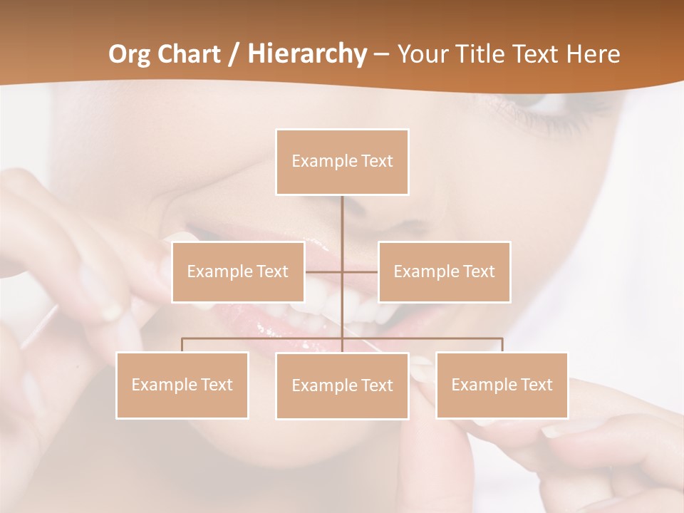 Healthcare Brunette Attractive PowerPoint Template