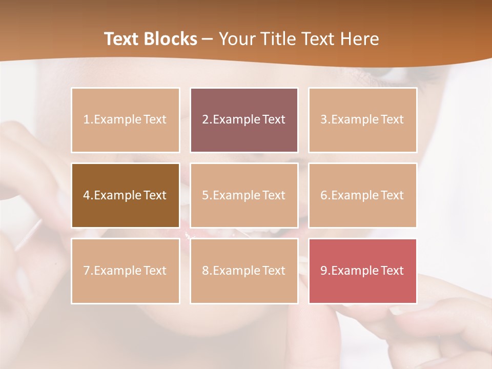 Healthcare Brunette Attractive PowerPoint Template