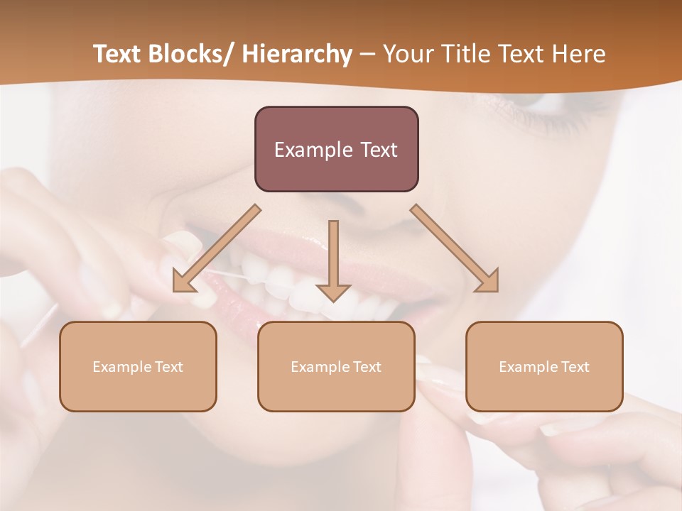 Healthcare Brunette Attractive PowerPoint Template
