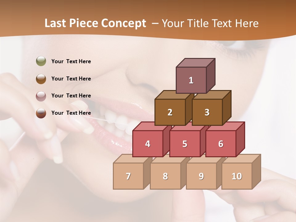 Healthcare Brunette Attractive PowerPoint Template