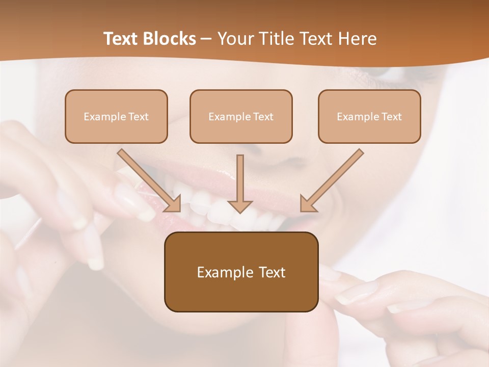Healthcare Brunette Attractive PowerPoint Template