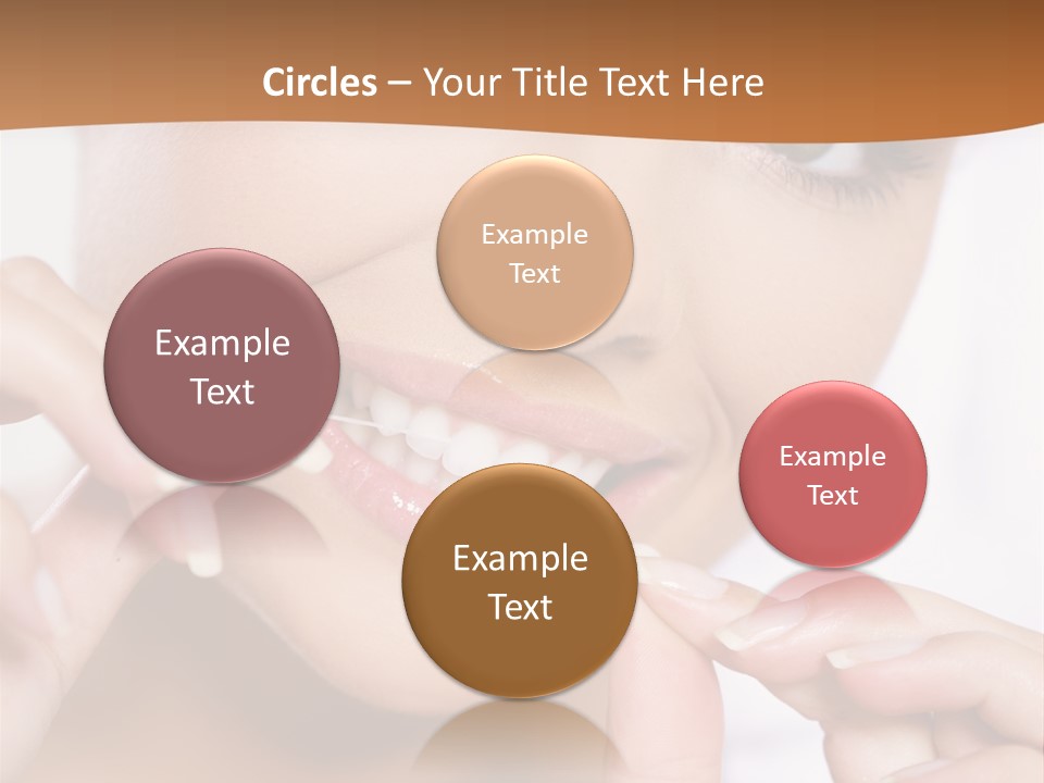 Healthcare Brunette Attractive PowerPoint Template