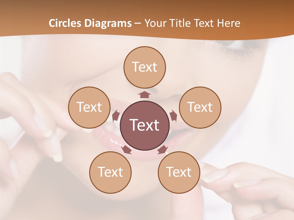 Healthcare Brunette Attractive PowerPoint Template