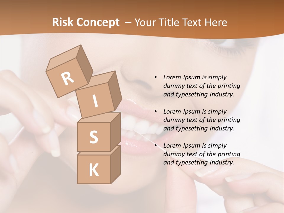 Healthcare Brunette Attractive PowerPoint Template