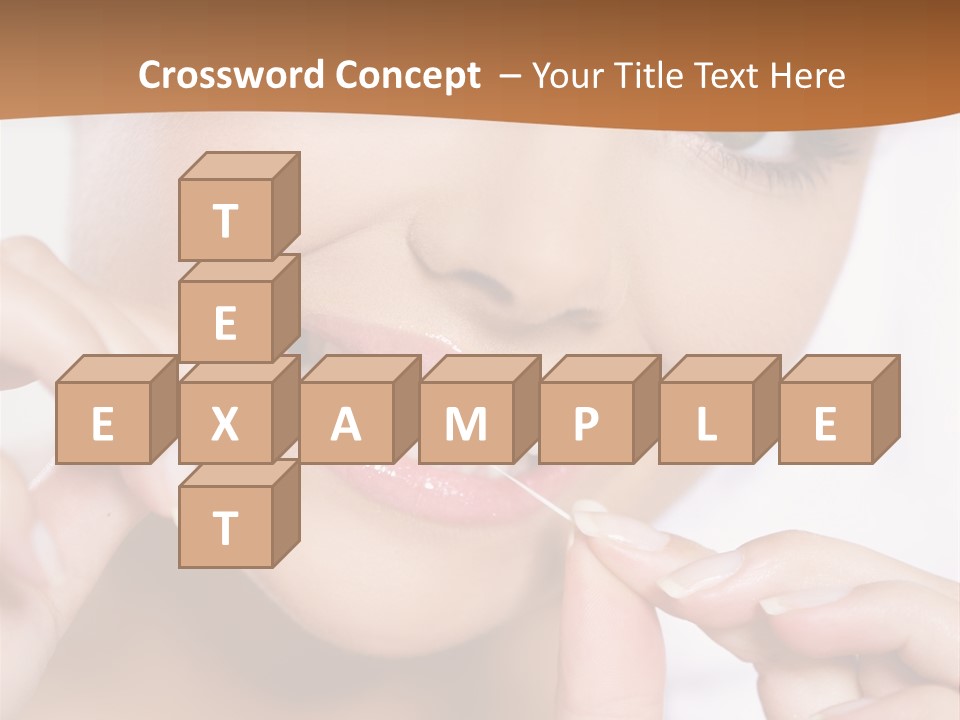 Healthcare Brunette Attractive PowerPoint Template