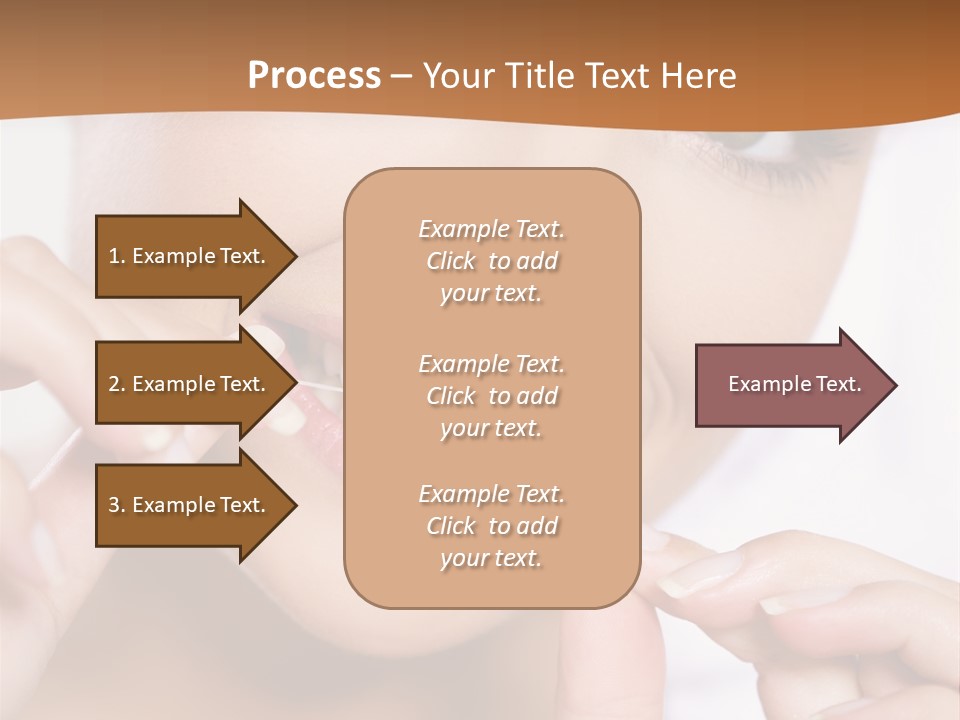 Healthcare Brunette Attractive PowerPoint Template
