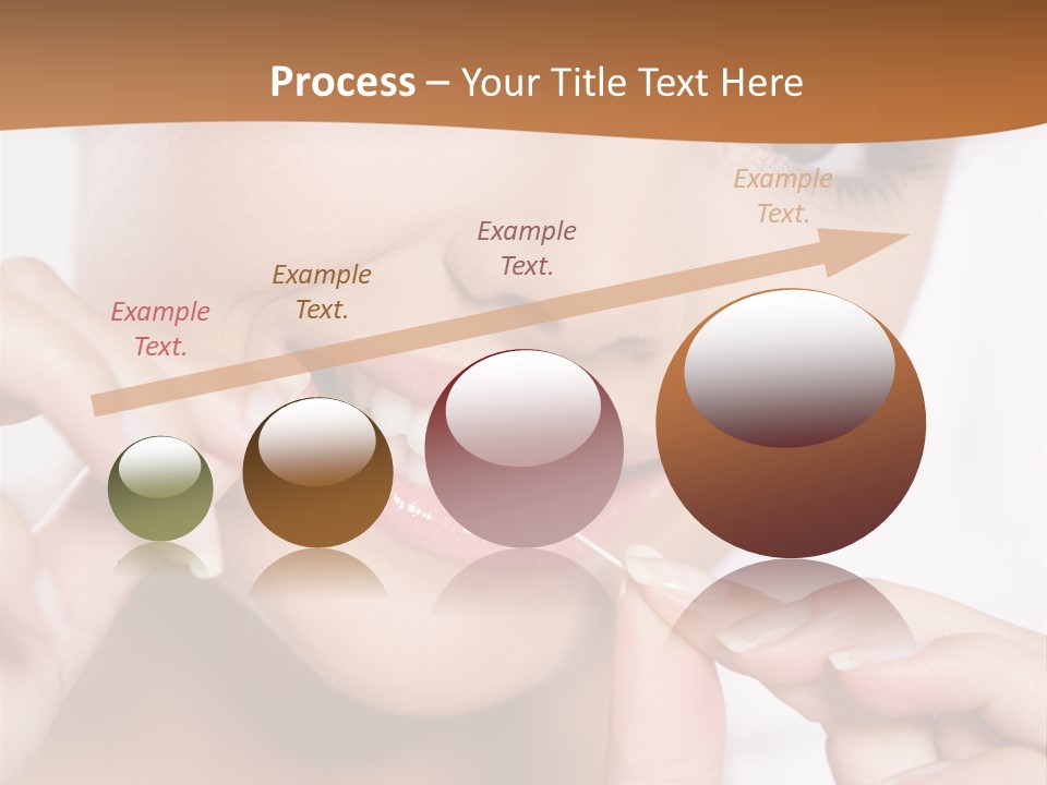 Healthcare Brunette Attractive PowerPoint Template