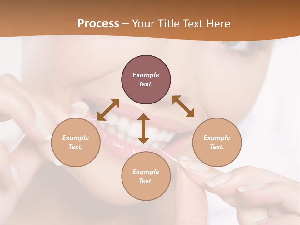 Healthcare Brunette Attractive PowerPoint Template