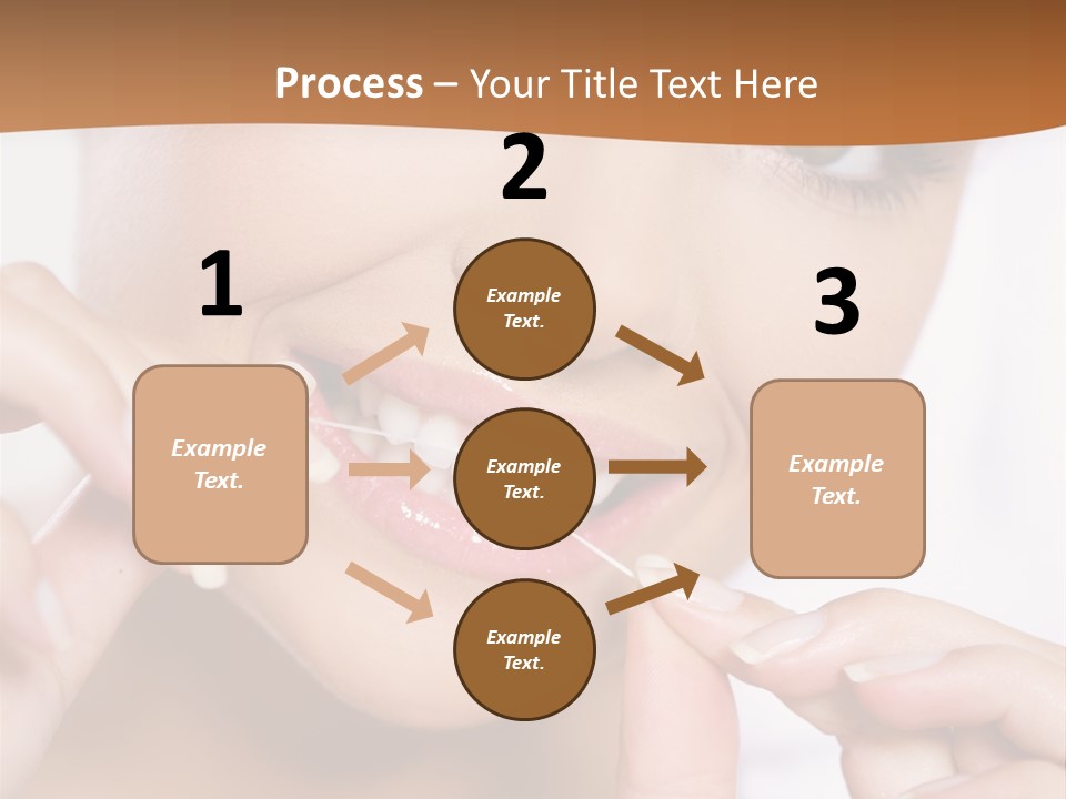 Healthcare Brunette Attractive PowerPoint Template