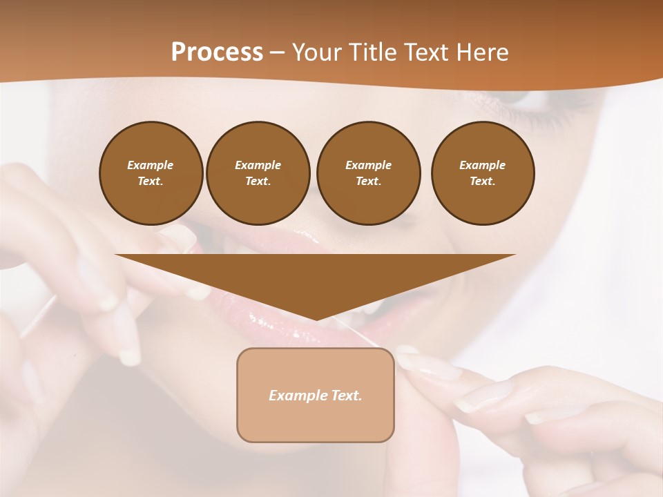 Healthcare Brunette Attractive PowerPoint Template