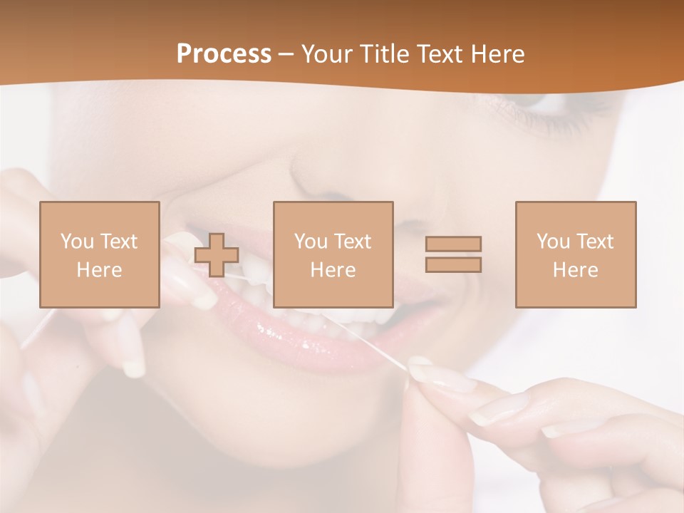 Healthcare Brunette Attractive PowerPoint Template