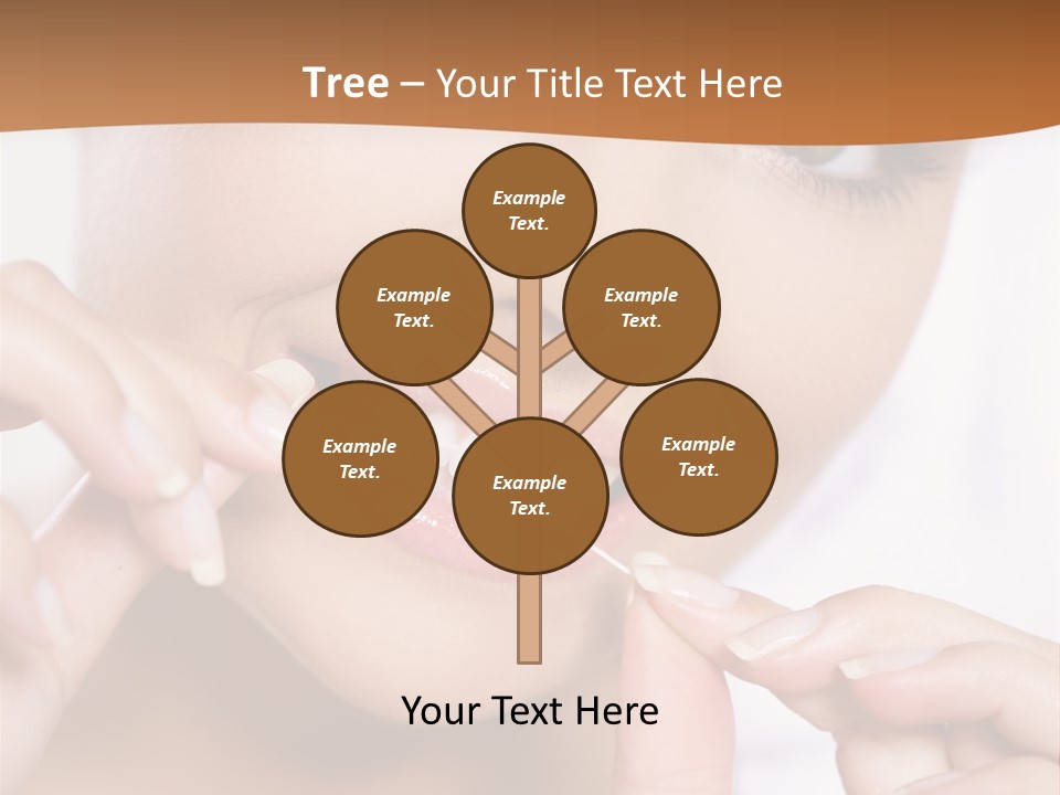 Healthcare Brunette Attractive PowerPoint Template