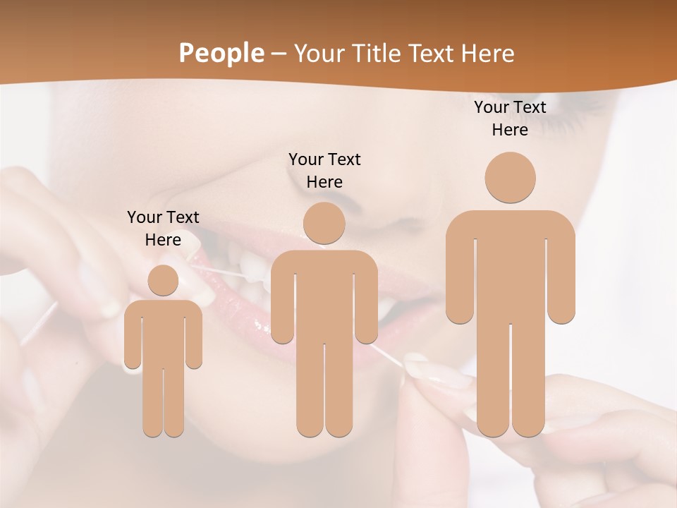 Healthcare Brunette Attractive PowerPoint Template