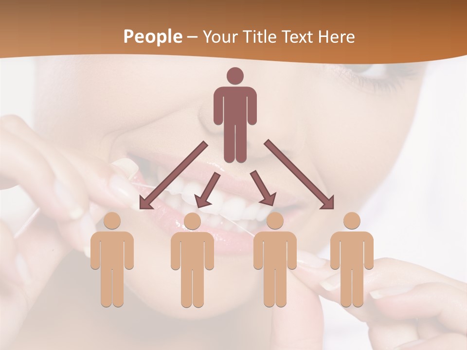 Healthcare Brunette Attractive PowerPoint Template