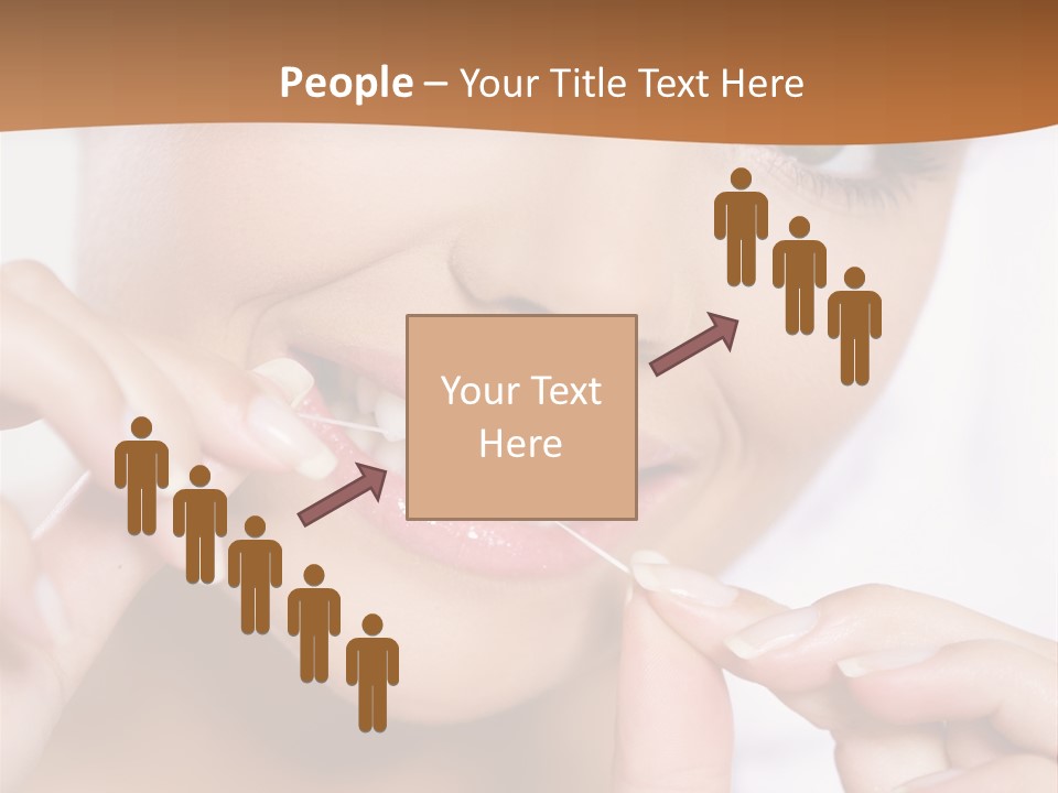 Healthcare Brunette Attractive PowerPoint Template