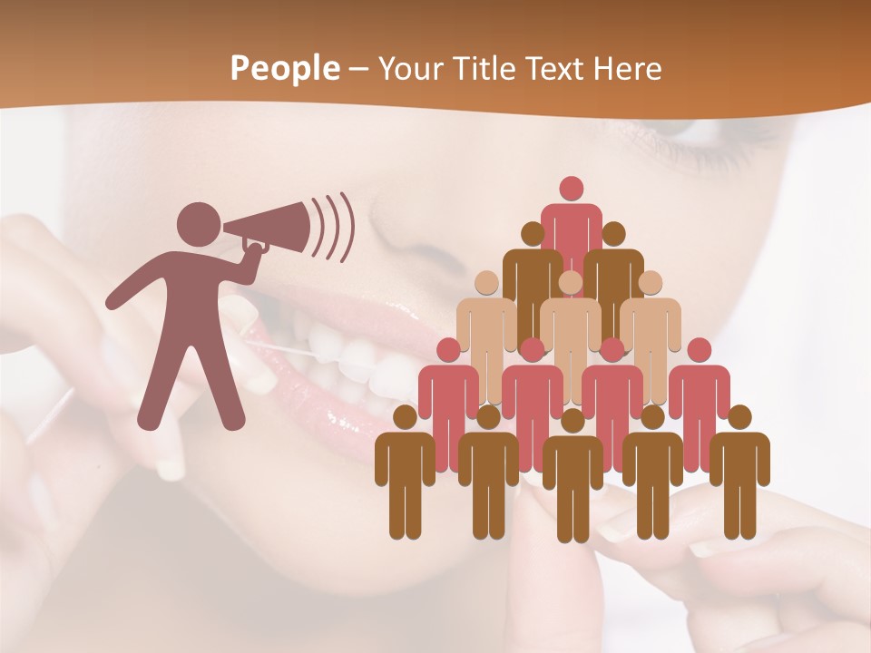 Healthcare Brunette Attractive PowerPoint Template