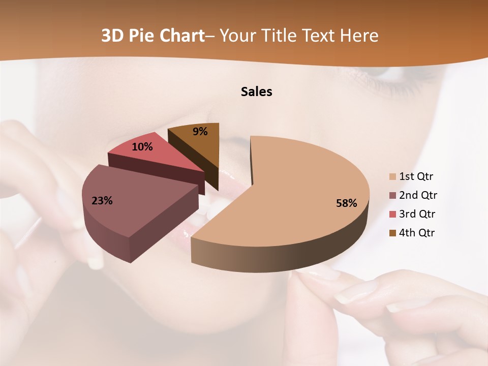 Healthcare Brunette Attractive PowerPoint Template