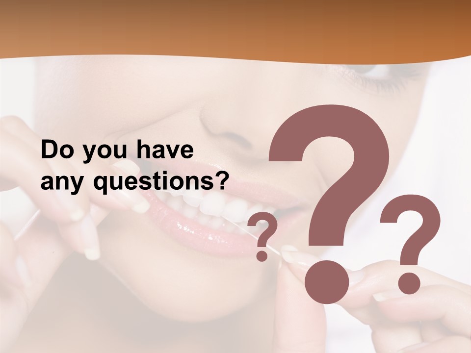 Healthcare Brunette Attractive PowerPoint Template