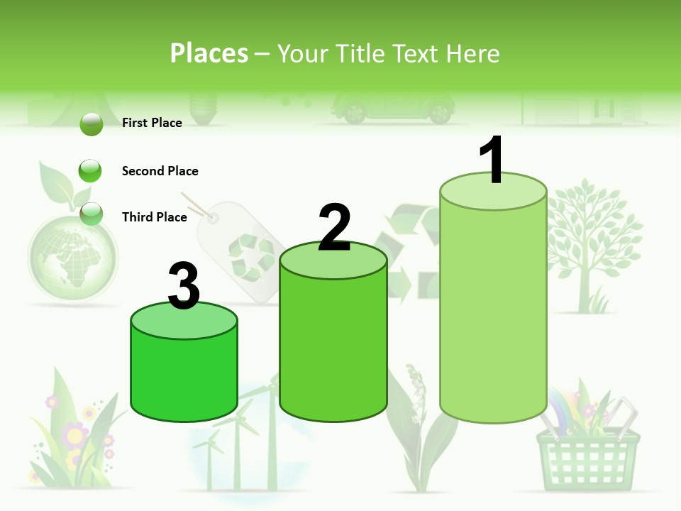 Sparse Element Recycle PowerPoint Template