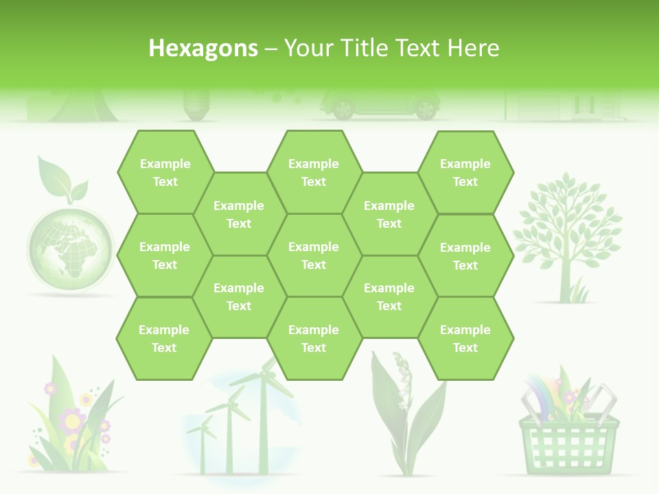 Sparse Element Recycle PowerPoint Template