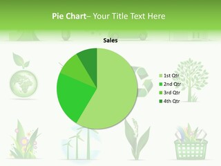 Sparse Element Recycle PowerPoint Template