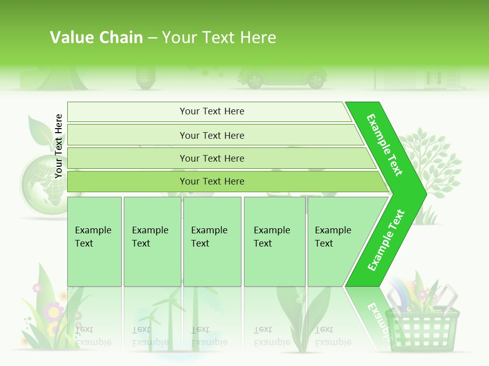 Sparse Element Recycle PowerPoint Template