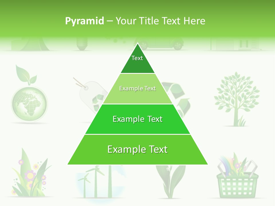 Sparse Element Recycle PowerPoint Template