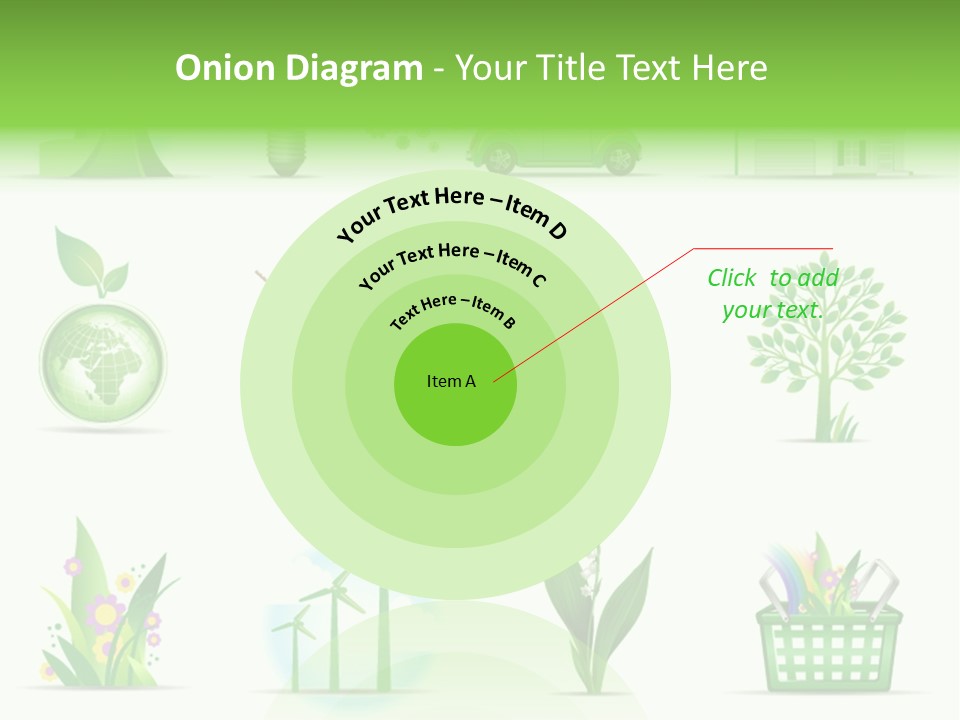 Sparse Element Recycle PowerPoint Template