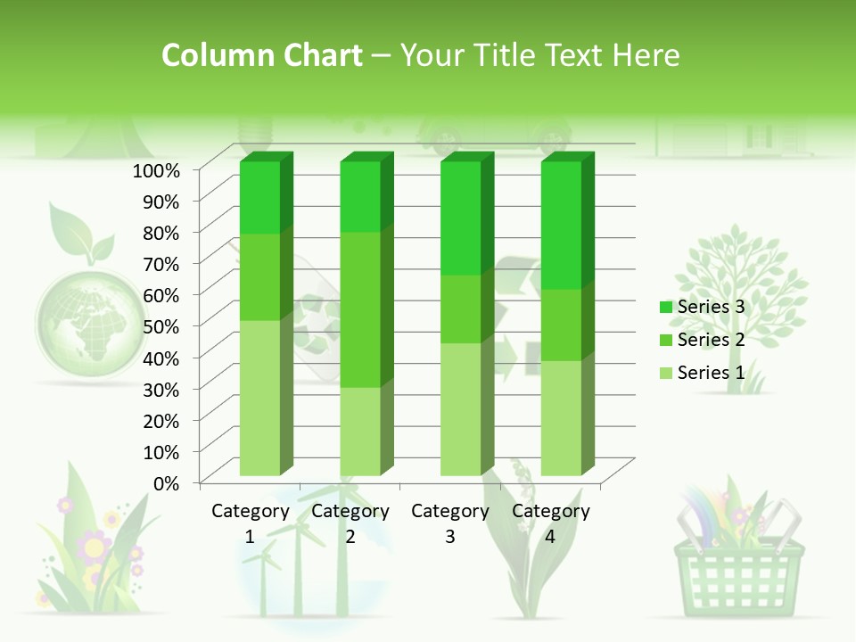 Sparse Element Recycle PowerPoint Template