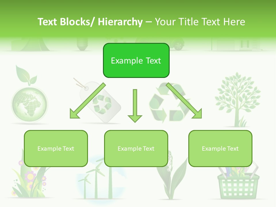 Sparse Element Recycle PowerPoint Template