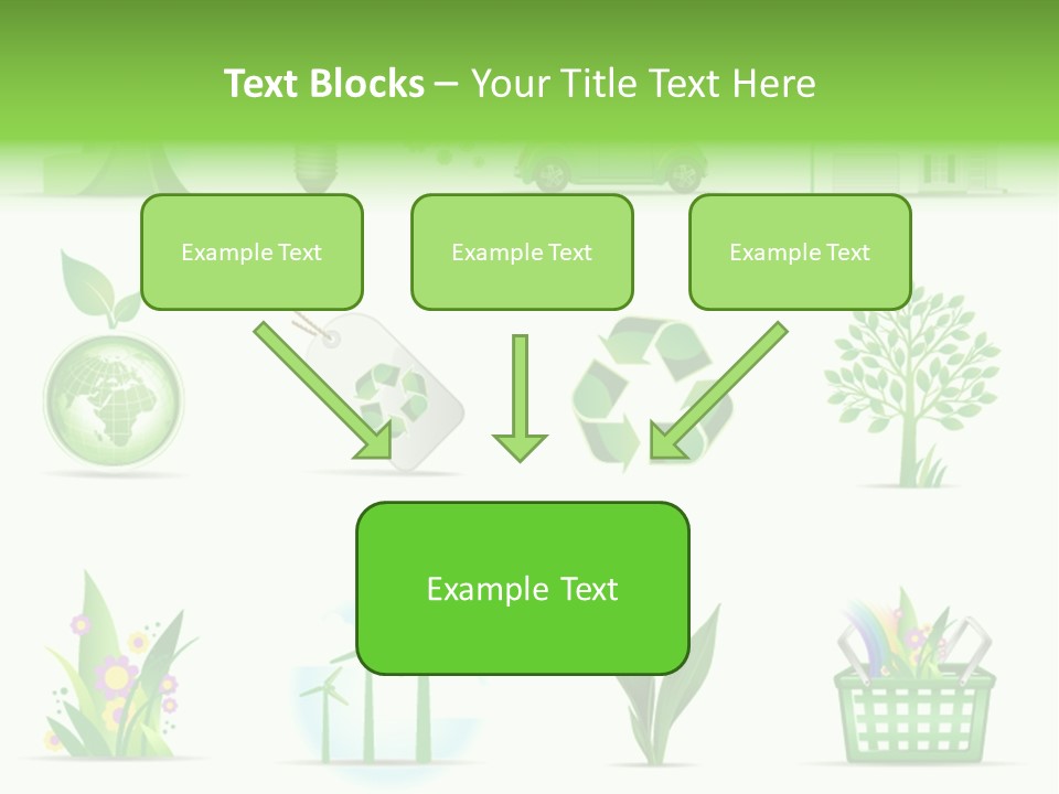 Sparse Element Recycle PowerPoint Template
