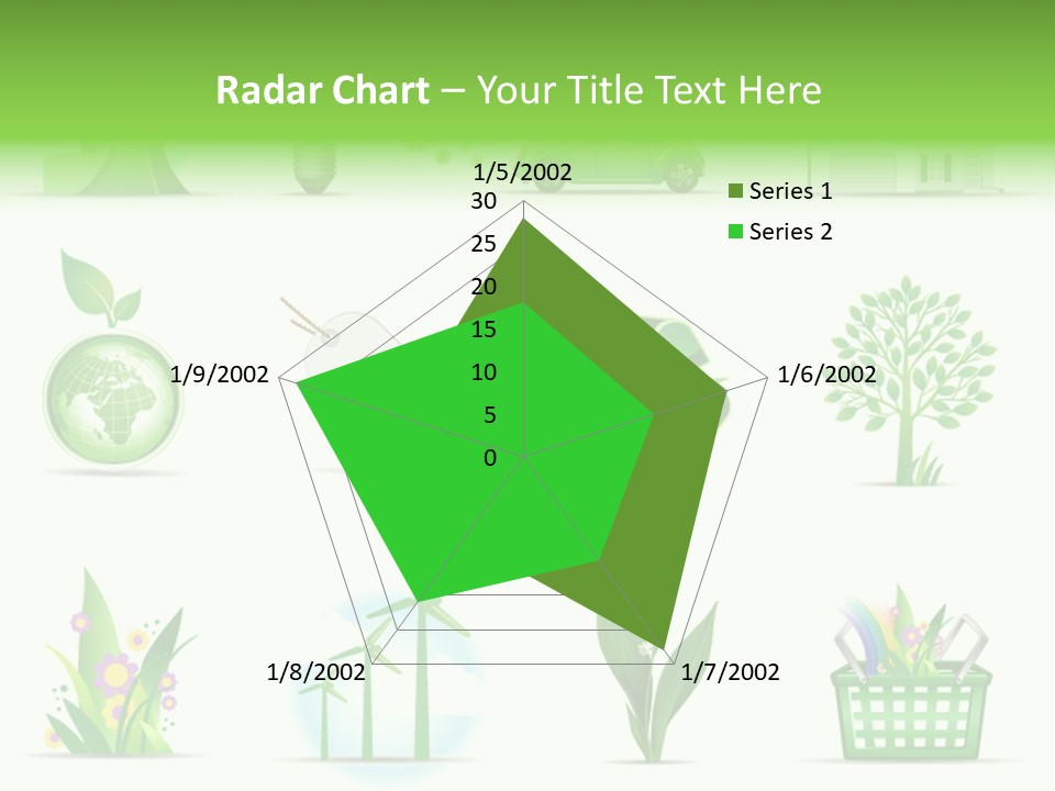 Sparse Element Recycle PowerPoint Template