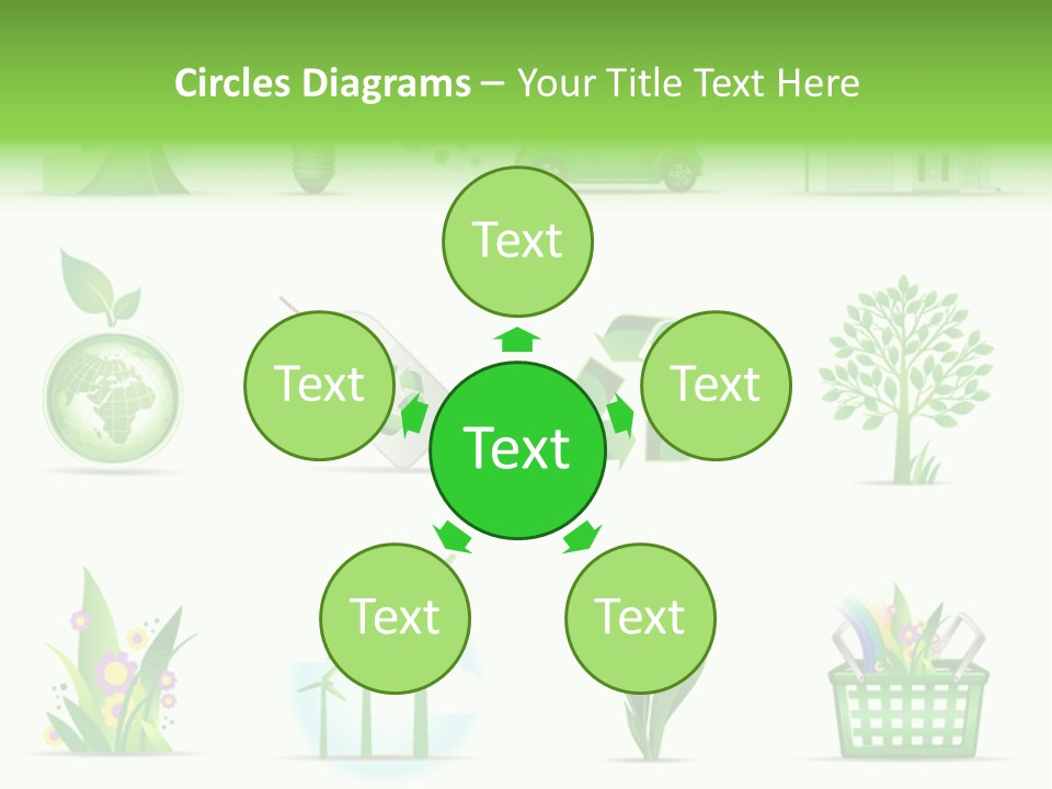 Sparse Element Recycle PowerPoint Template