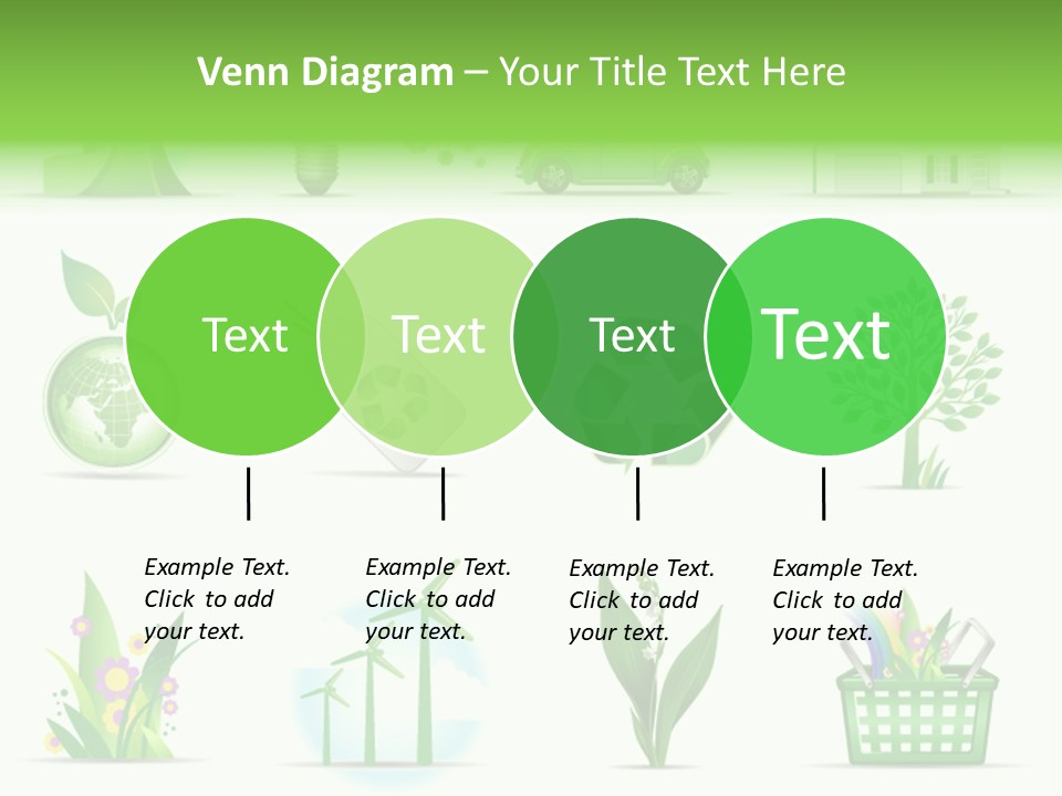 Sparse Element Recycle PowerPoint Template