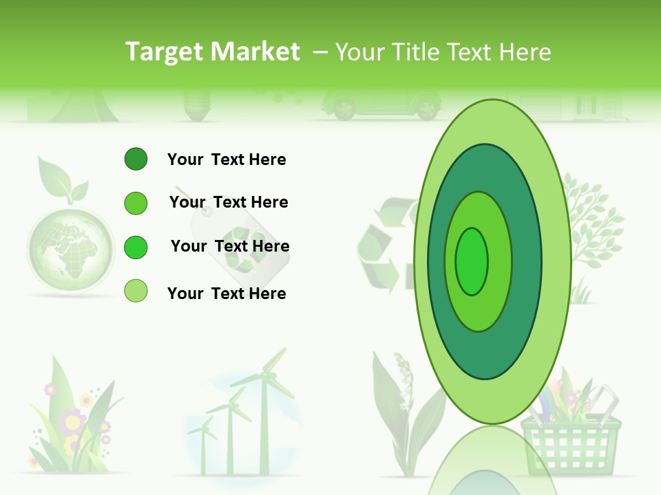 Sparse Element Recycle PowerPoint Template