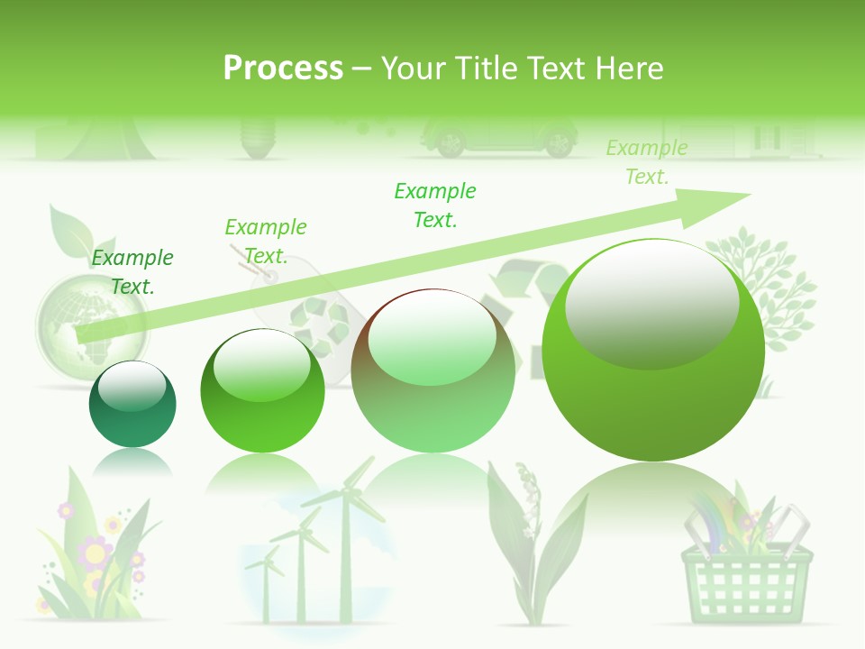Sparse Element Recycle PowerPoint Template