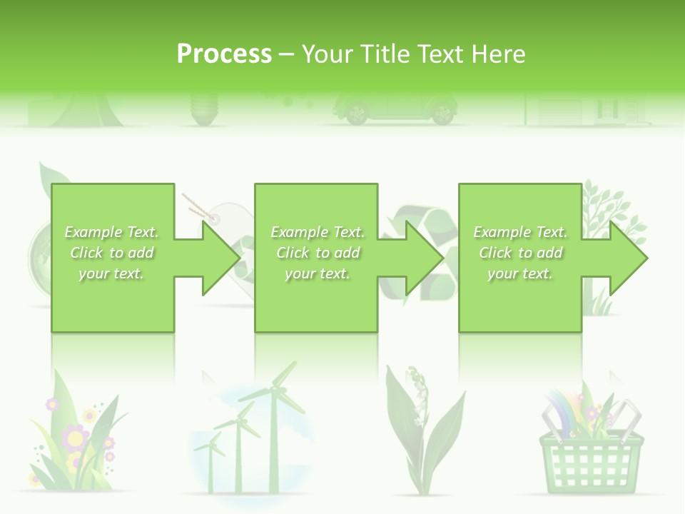 Sparse Element Recycle PowerPoint Template