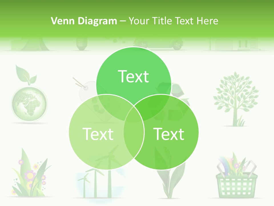 Sparse Element Recycle PowerPoint Template