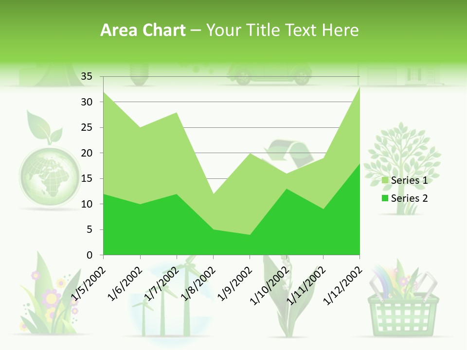Sparse Element Recycle PowerPoint Template