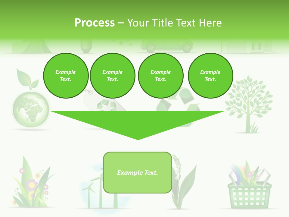 Sparse Element Recycle PowerPoint Template