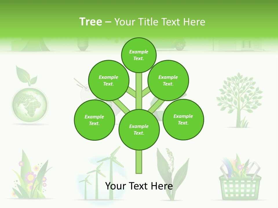 Sparse Element Recycle PowerPoint Template
