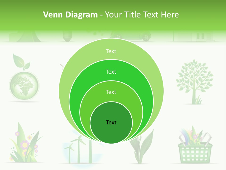 Sparse Element Recycle PowerPoint Template