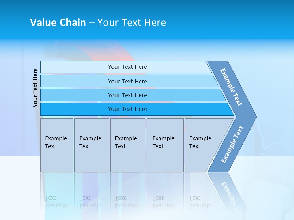 Secure Chart Percent PowerPoint Template
